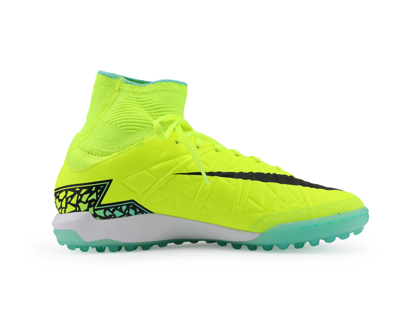 Nike Kids HypervenomX Proximo Turf Soccer Shoes Volt/Black、mySite、noshort