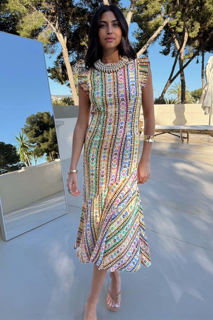 Fiesta Remi Midi Dress、mySite、solidvoid