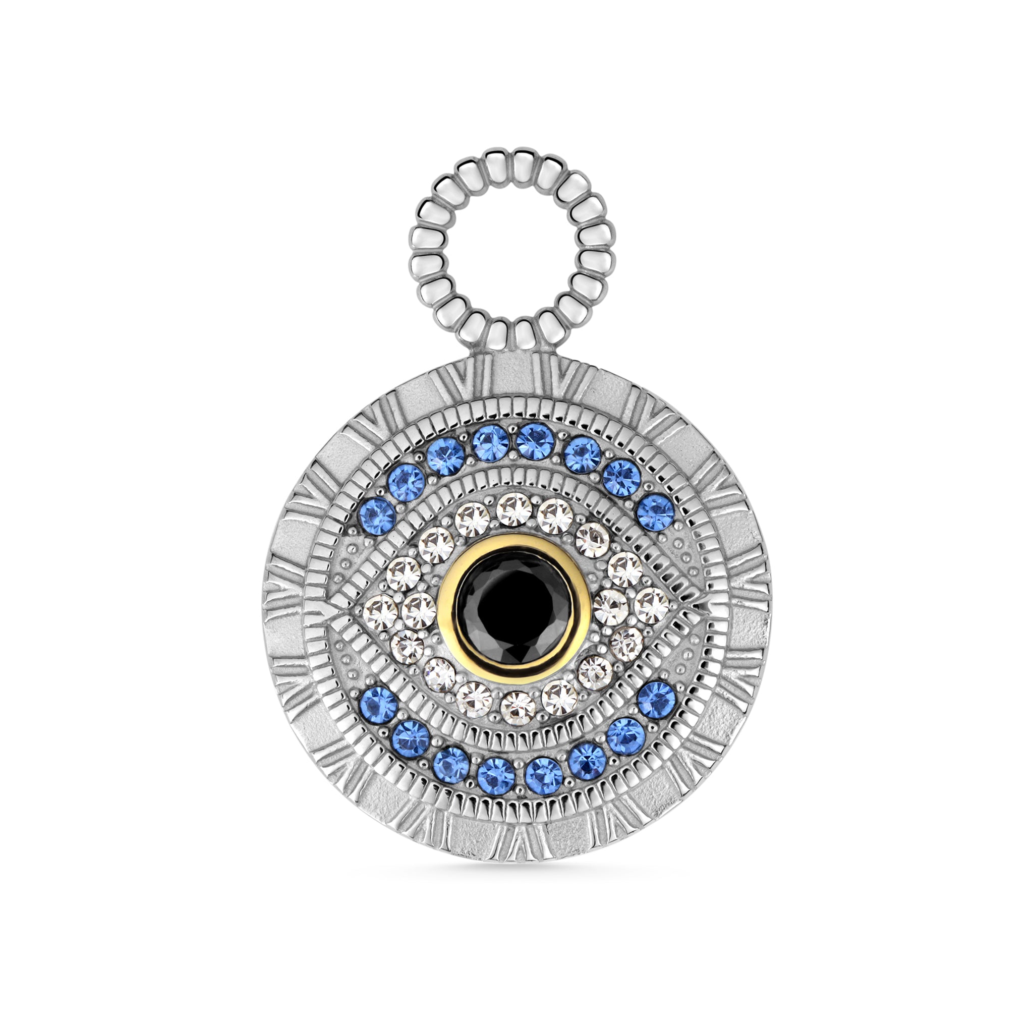 Stainless Steel Evil Eye CZ Pendant / PDJ5008、mySite、dreamappss