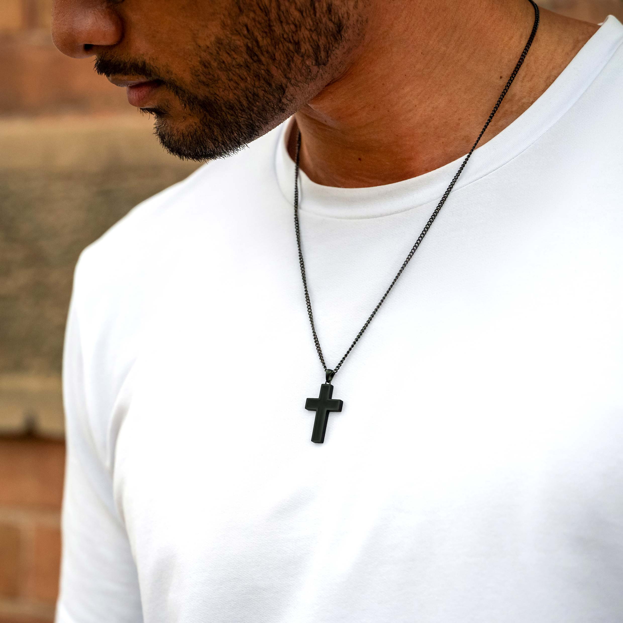  Stone Cross (Large) - Stealth