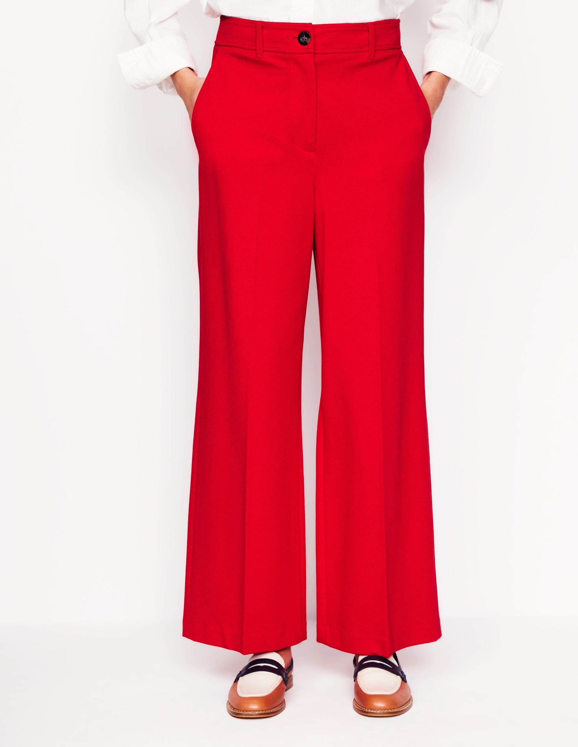  Cropped Ponte Pants-Hot Pepper、mySite、ashleygrahame