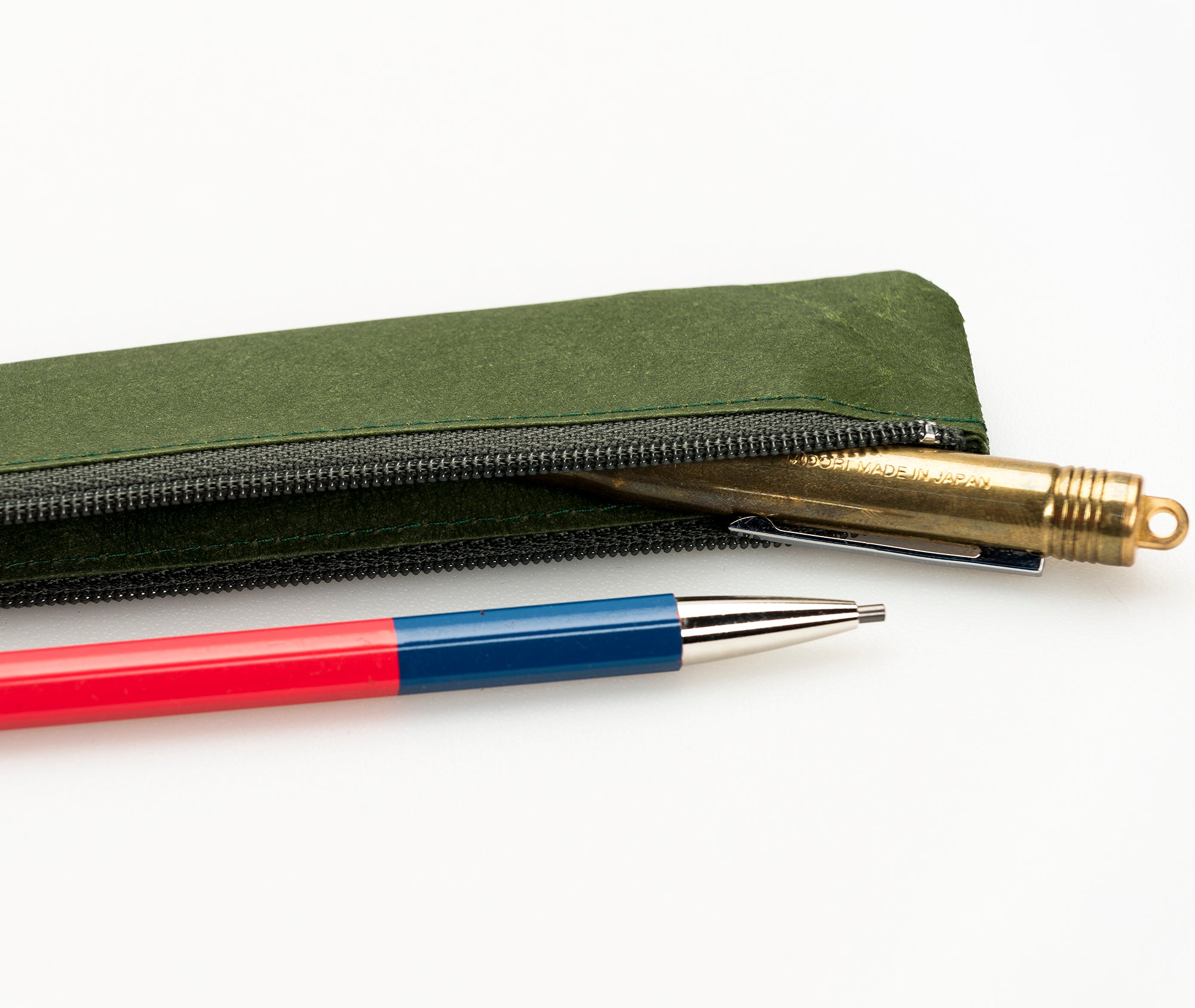 Pen Case Slim - Dark Green、mySite、topwebapps