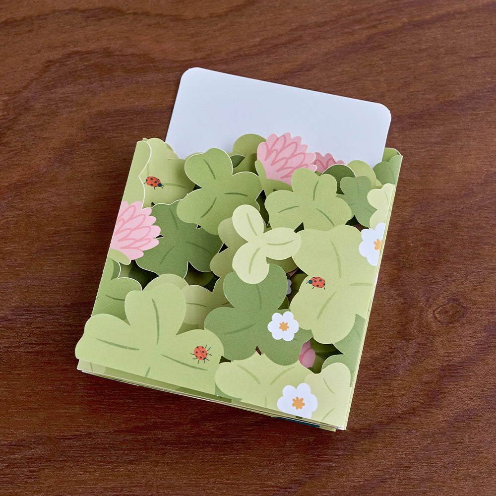 Shamrock Blessings Loooooong Card™ (Expands to 2 feet)、mySite、solidvoid