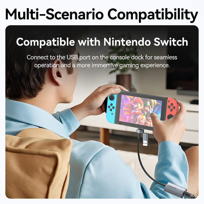 Vention USB-C/USB-A to Gigabit Ethernet Adapter、mySite、fannypackpong