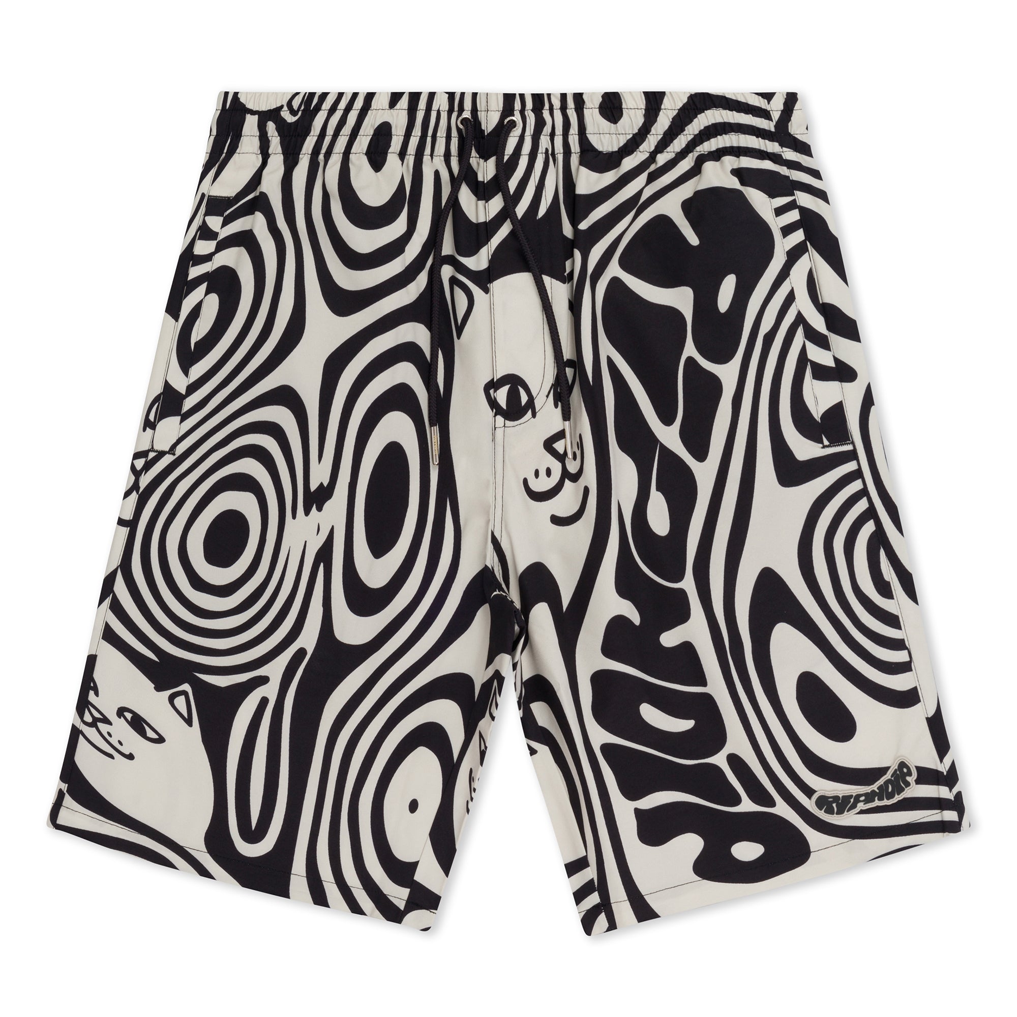  Hypnotic Swim Shorts (Black/Cream)、mySite、merchandisen
