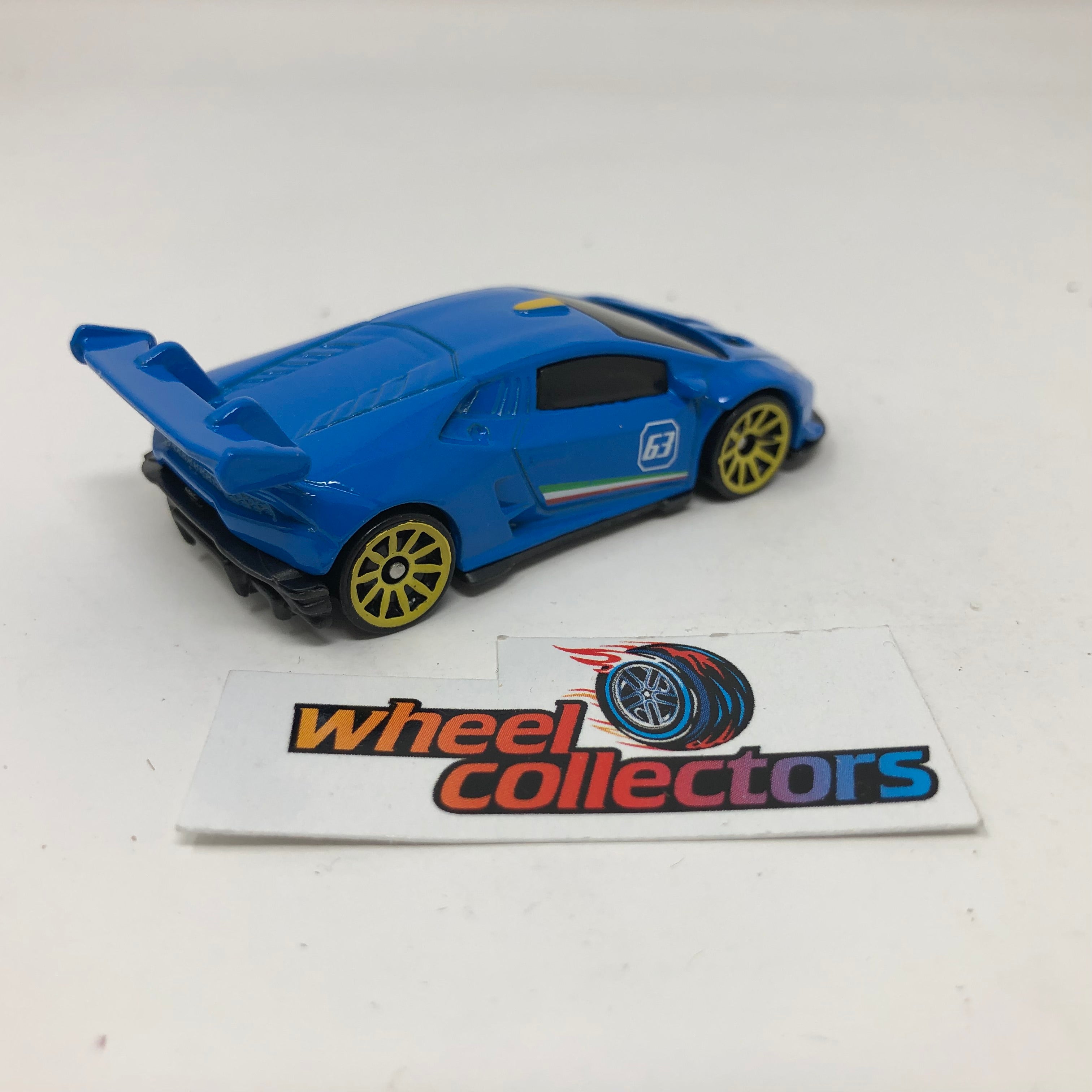 Lamborghini Huracan LP 620-2 Super Trofeo * Blue * Hot Wheels Loose 1:64 Scale、mySite、hgirdovlk