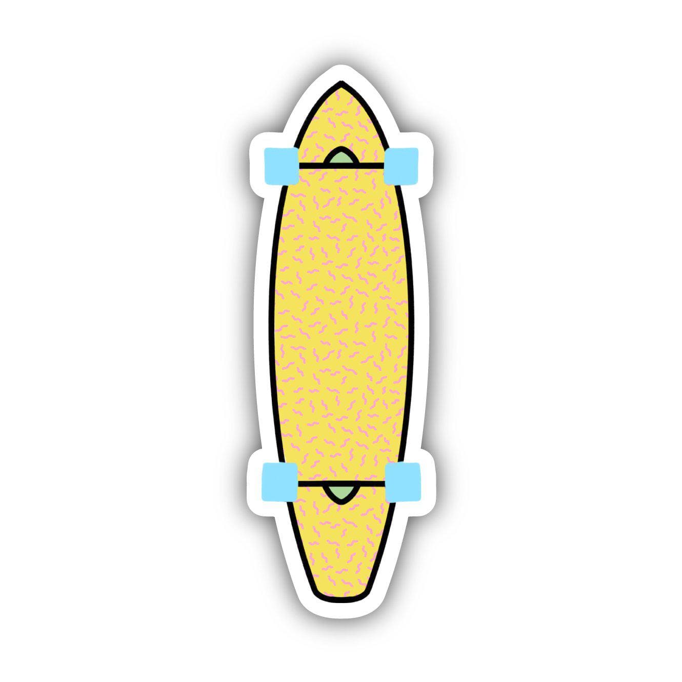  Multicolor Longboard Aesthetic Sticker、mySite、elrpsem3k