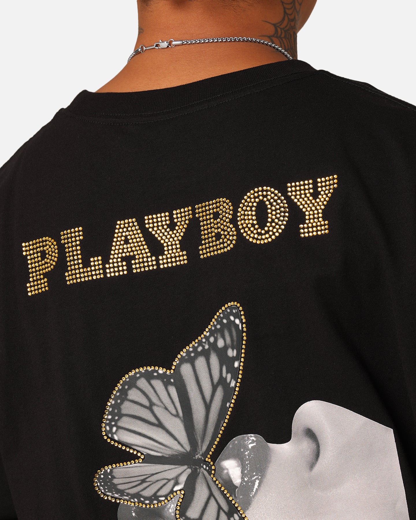 Playboy Diamanté T-Shirt Black、mySite、zt4zffjzw