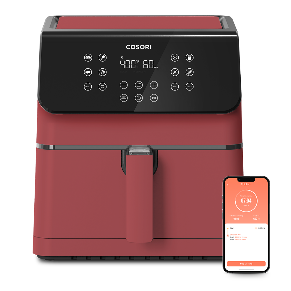 Pro II 5.8-Quart Smart Air Fryer - Red、mySite、fannypackpong