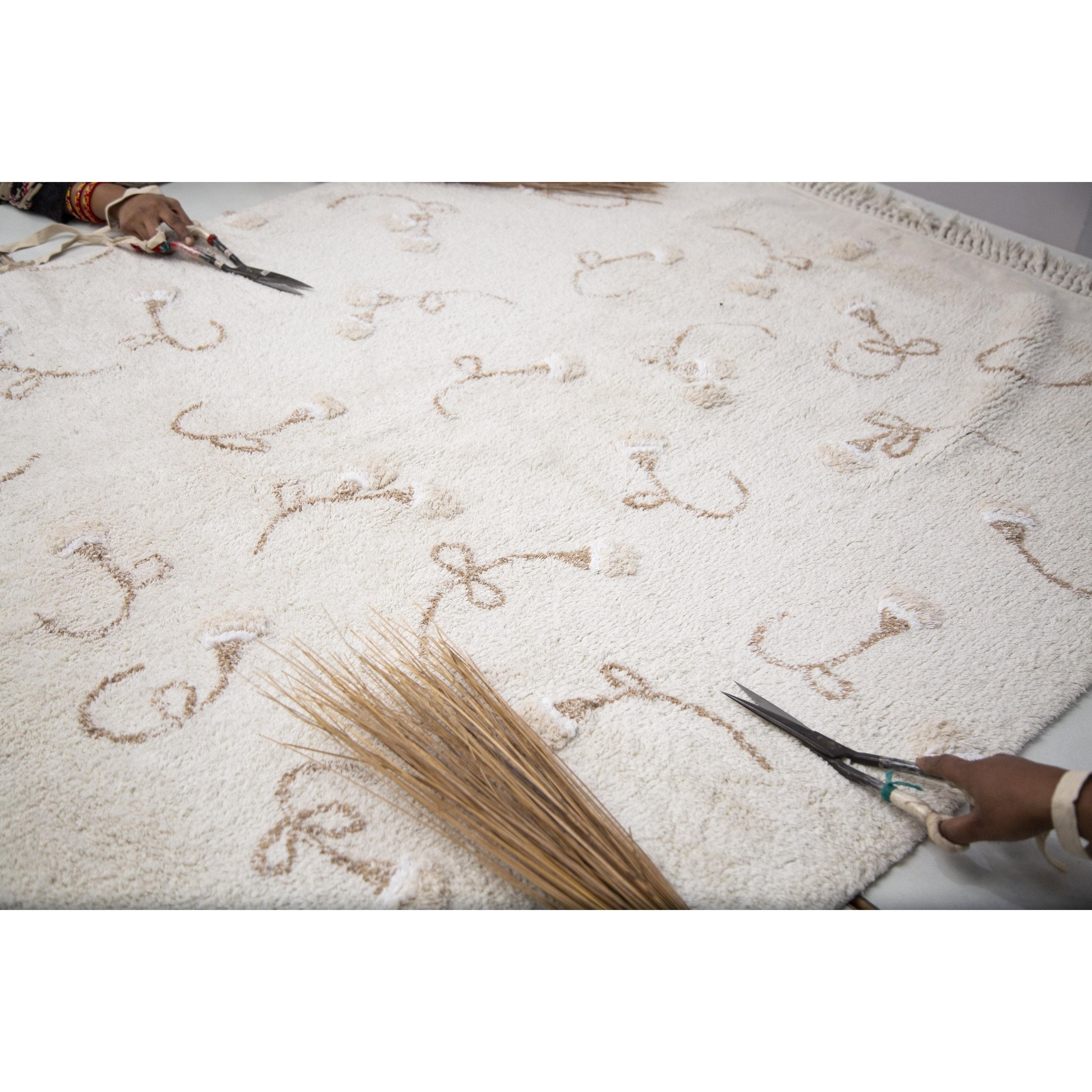 English Garden Ivory Machine Washable Area Rug、mySite、gigharbornorthrealestate