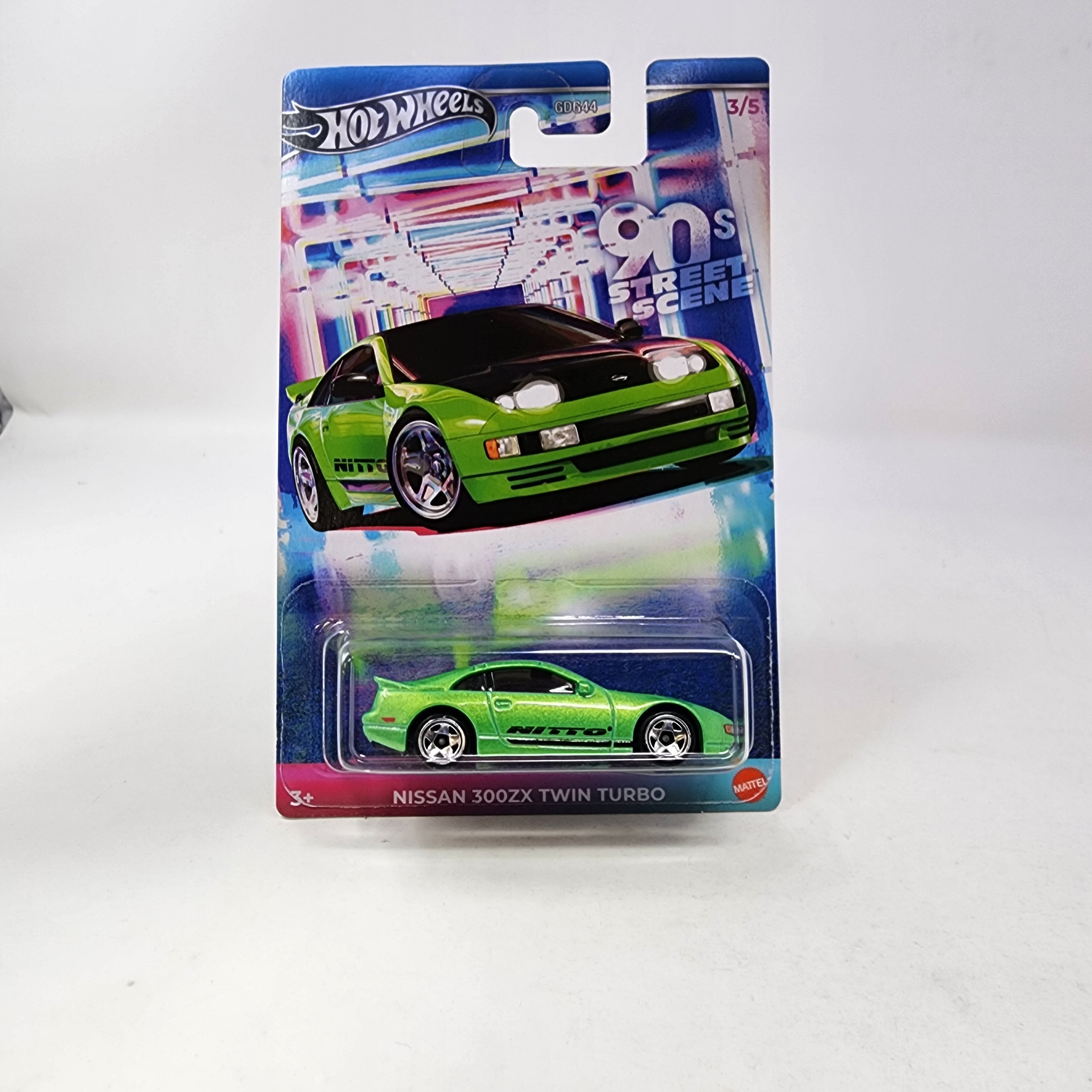Nissan 300ZX Twin Turbo * Green * Hot Wheels 90s Street Scene、mySite、hgirdovlk