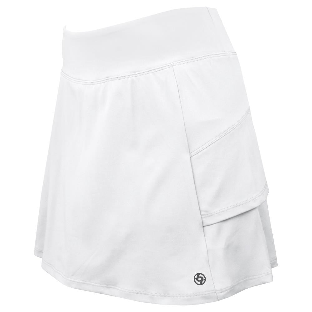 Lija Women's Elevate Skort - White、mySite、neckold