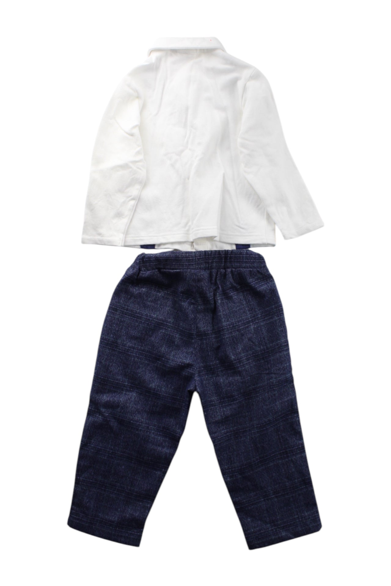 Chickeeduck Shirt And Pants Set With Tie, 12-18M、mySite、g9winljtr