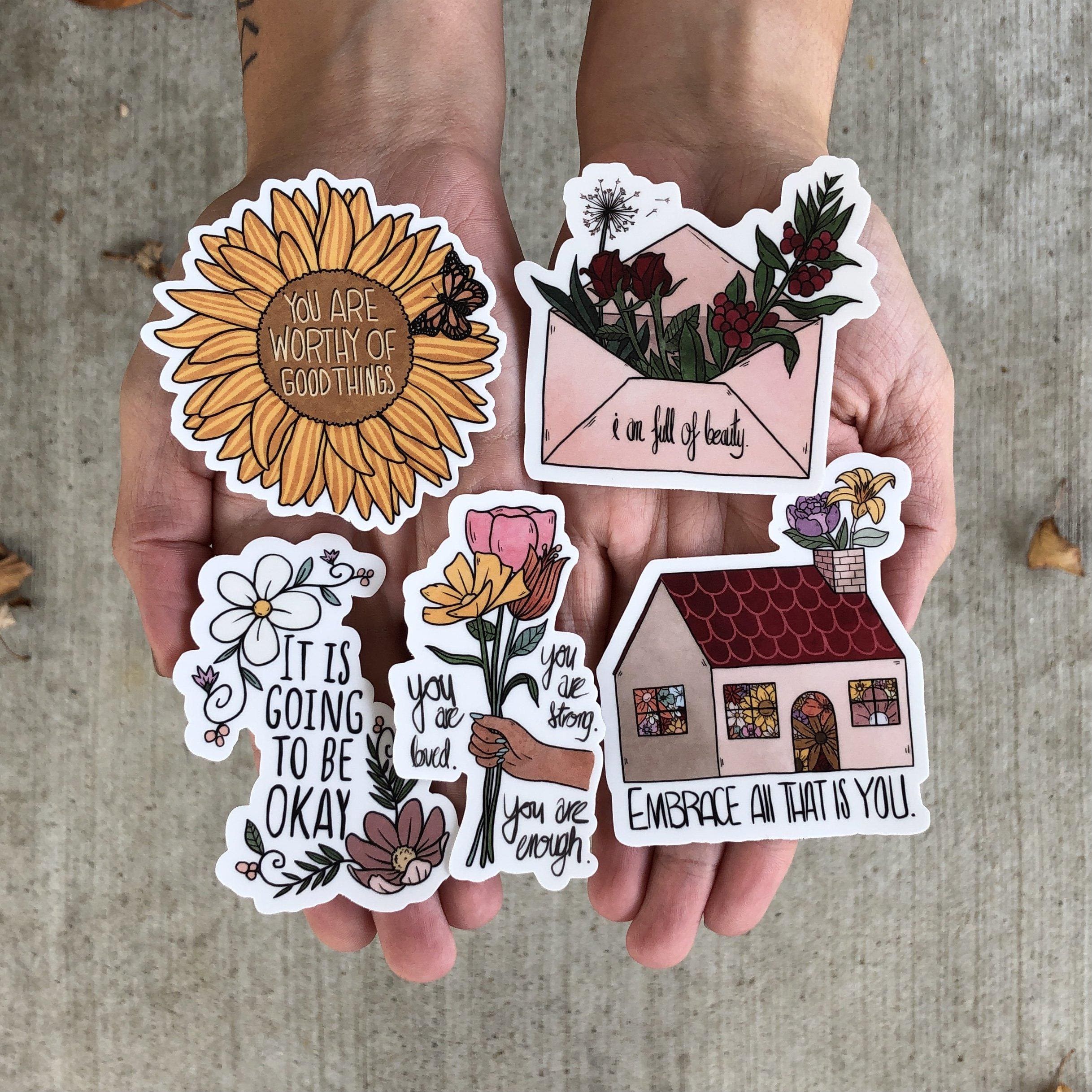  Positivity Sticker 18 Pack、mySite、elrpsem3k