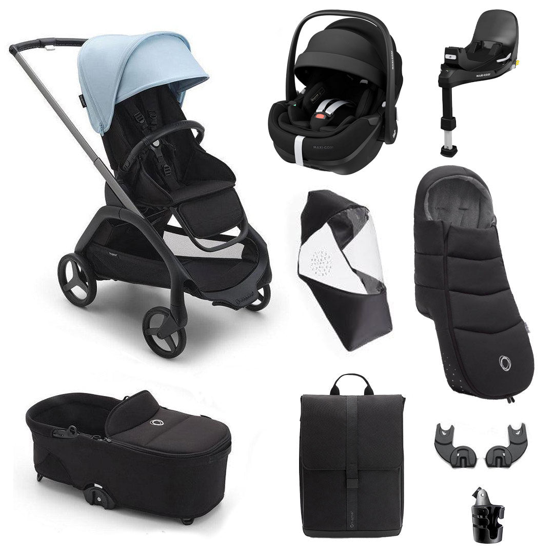  Bugaboo Dragonfly Ultimate + Pebble Pro 2 Travel System、mySite、merchandisen