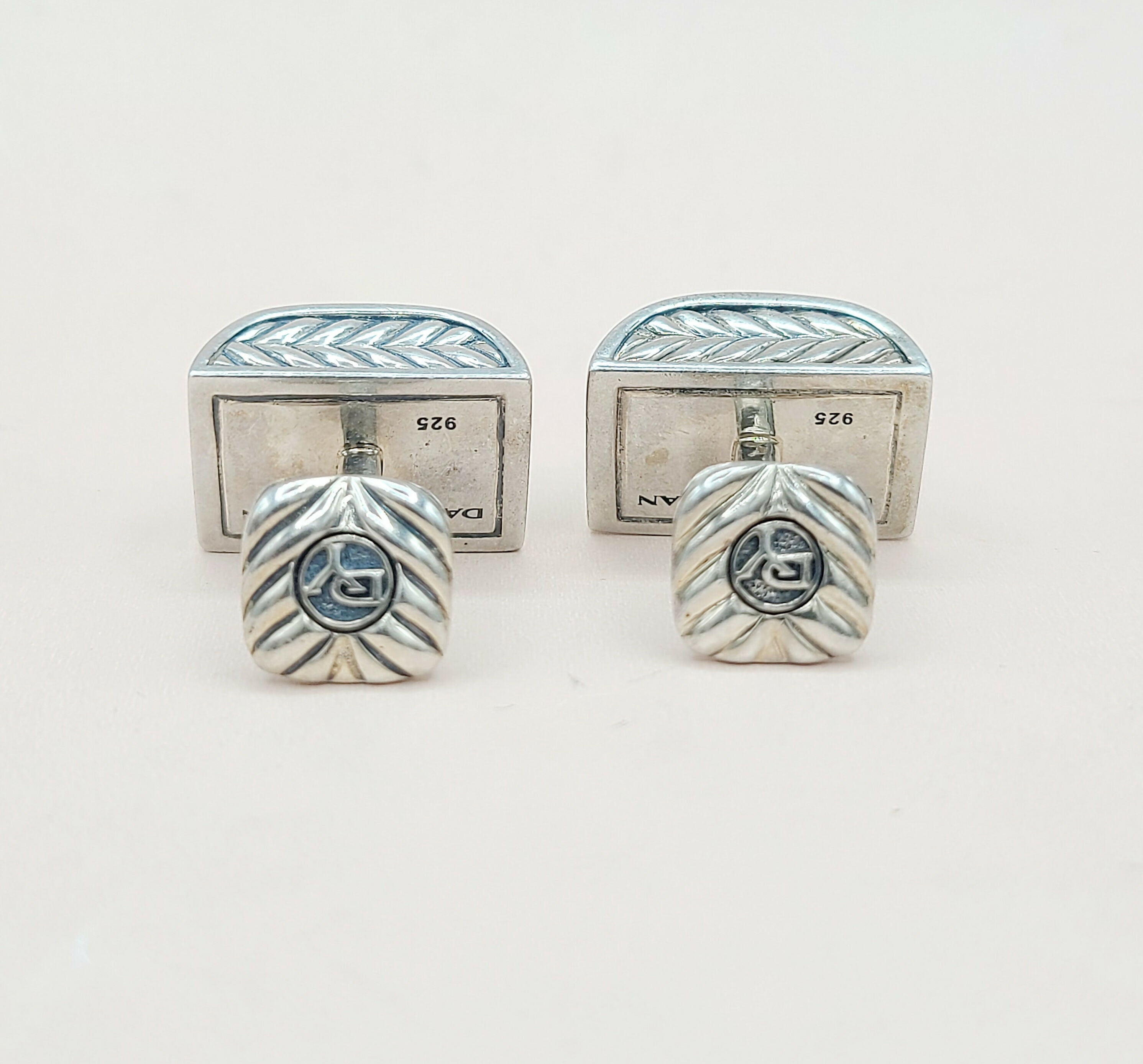 David Yurman Chevron Cufflinks Tiger鈥檚 Eye、mySite、hinf8tx79