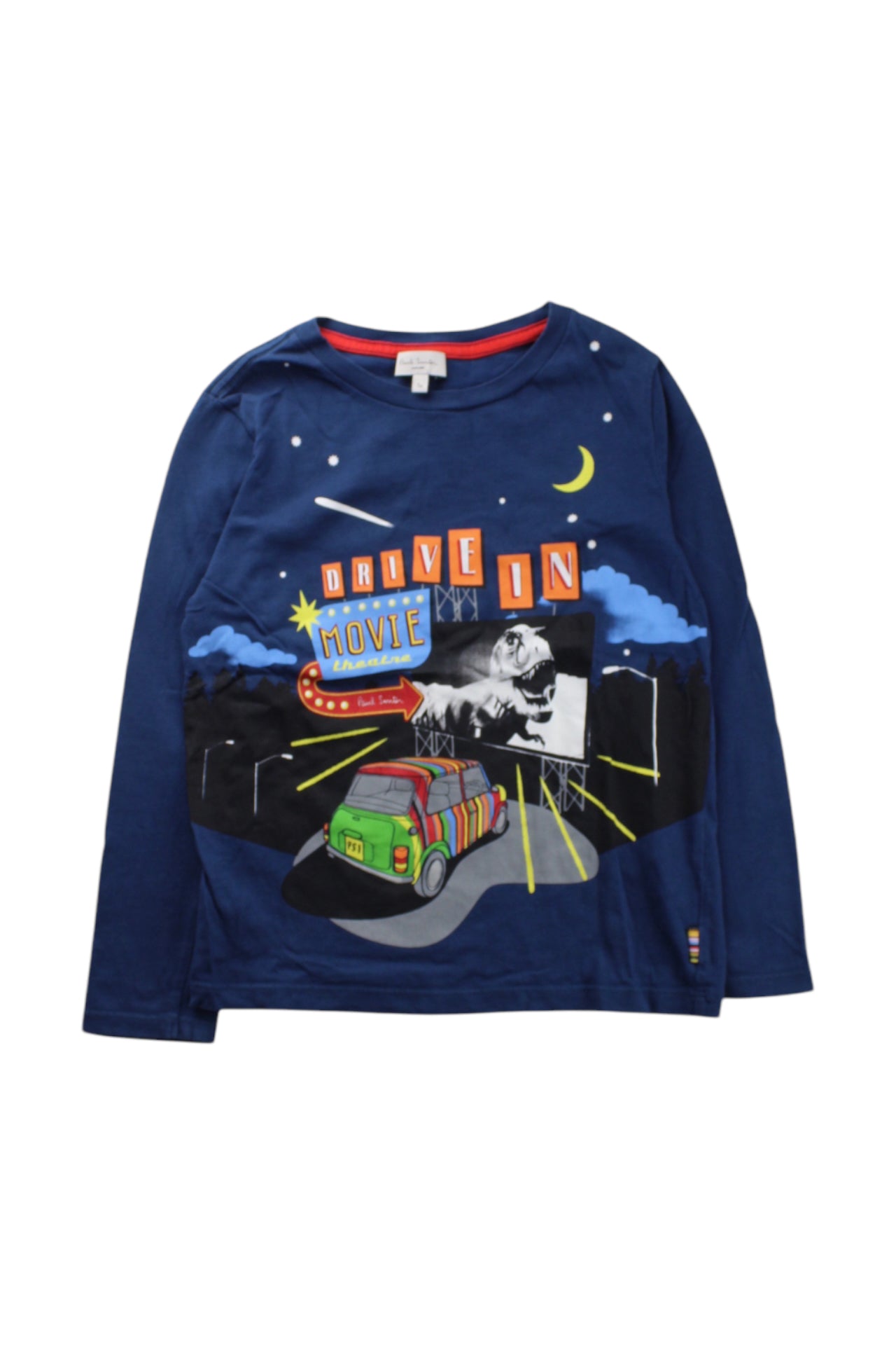 Paul Smith Drive-In Movie Long Sleeve T-Shirt Size 5T、mySite、g9winljtr