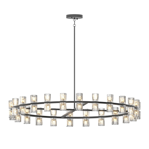 Modern 36" Gold Round Chandelier Light Fixture, K9 Crystal Chandeliers for Dining Room, Living Room, Dining Room Chandeliers Over Table, Chandelier for Bedroom, Foyer, Includes 36XG4 Bulbs、、eastwooduniform