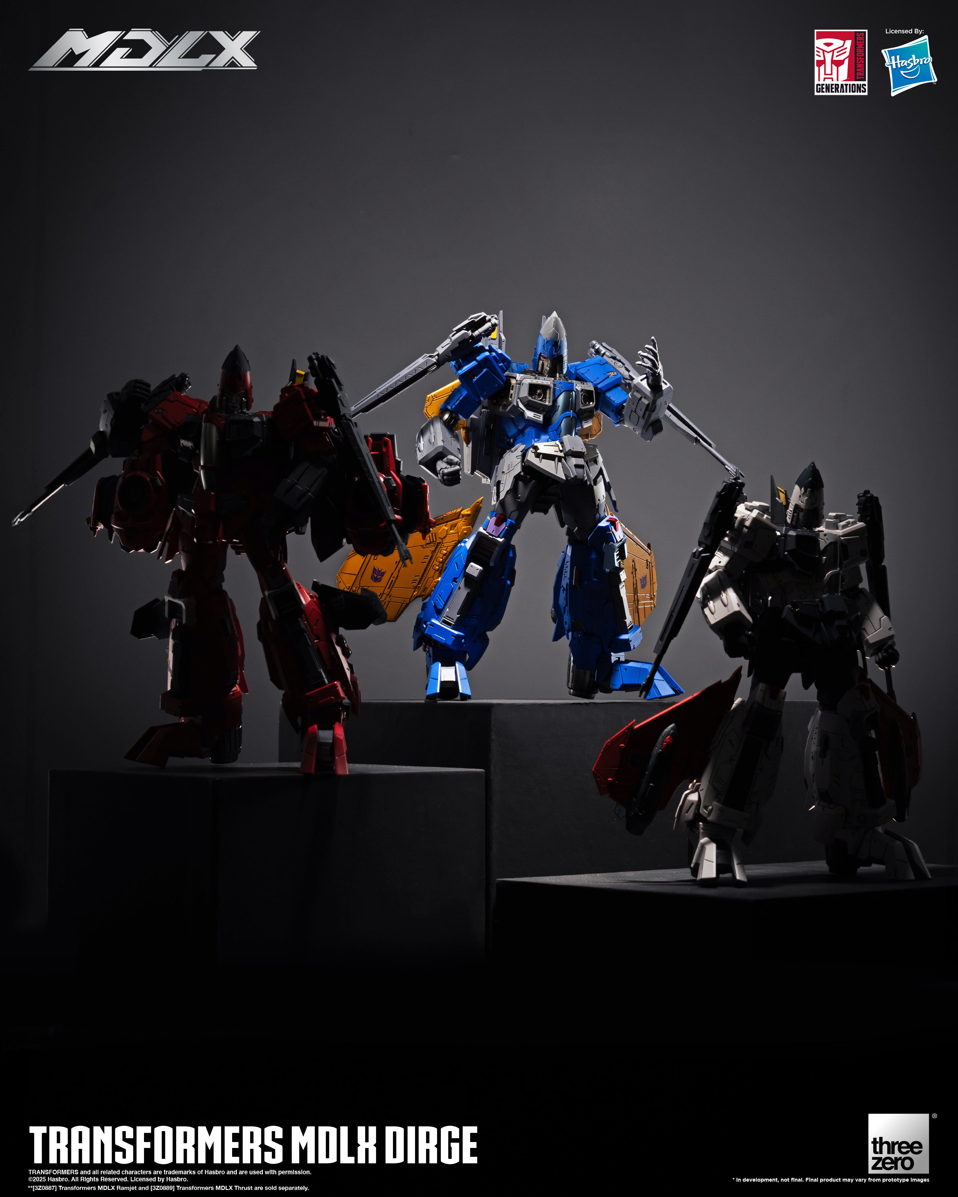 Threezero Transformers MDLX Dirge、mySite、hgirdovlk