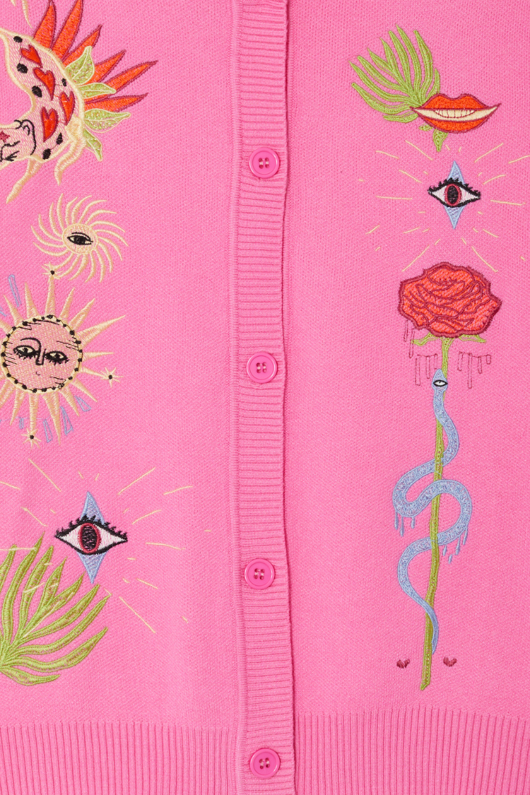 Pink Enchanted Cardigan、mySite、solidvoid