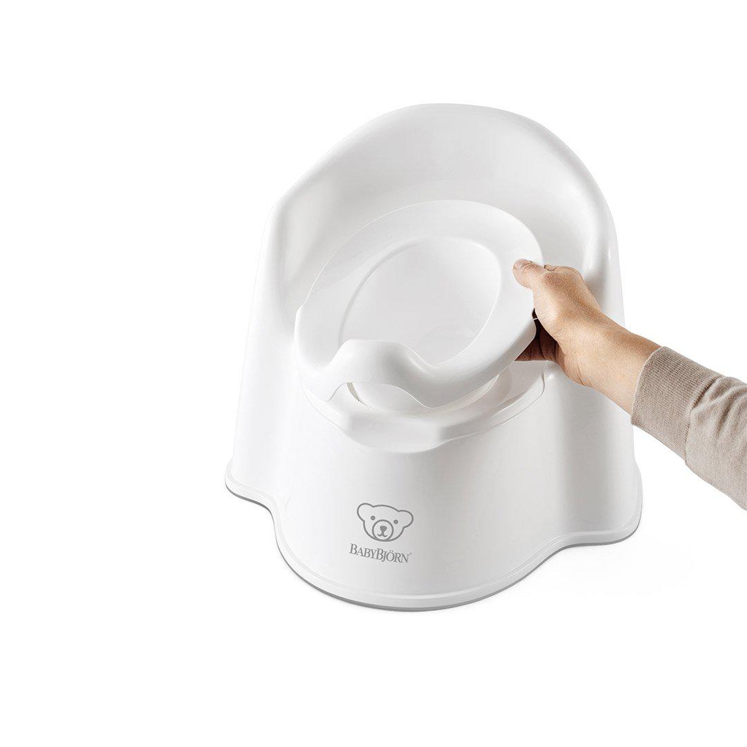  BabyBjorn Potty Chair - Deep Blue/White、mySite、merchandisen