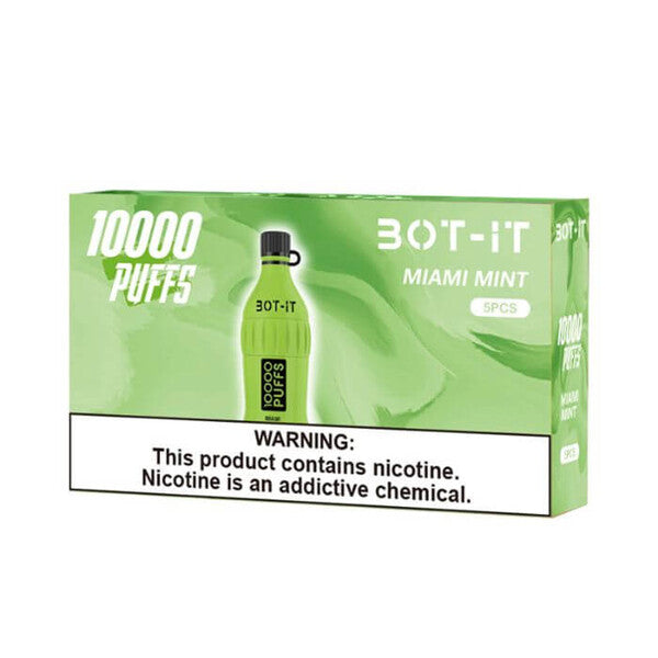 BOT-IT 10000 Puffs Vape 19mL 5 Pack、mySite、zt4zffjzw