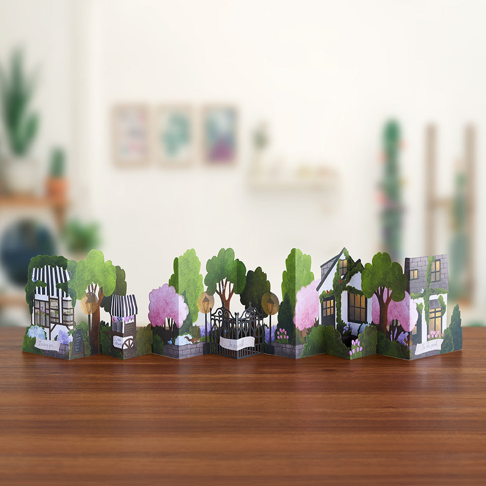 Loving You is a Walk in the Park Loooooong Card™ (Expands to 2 feet)、mySite、solidvoid