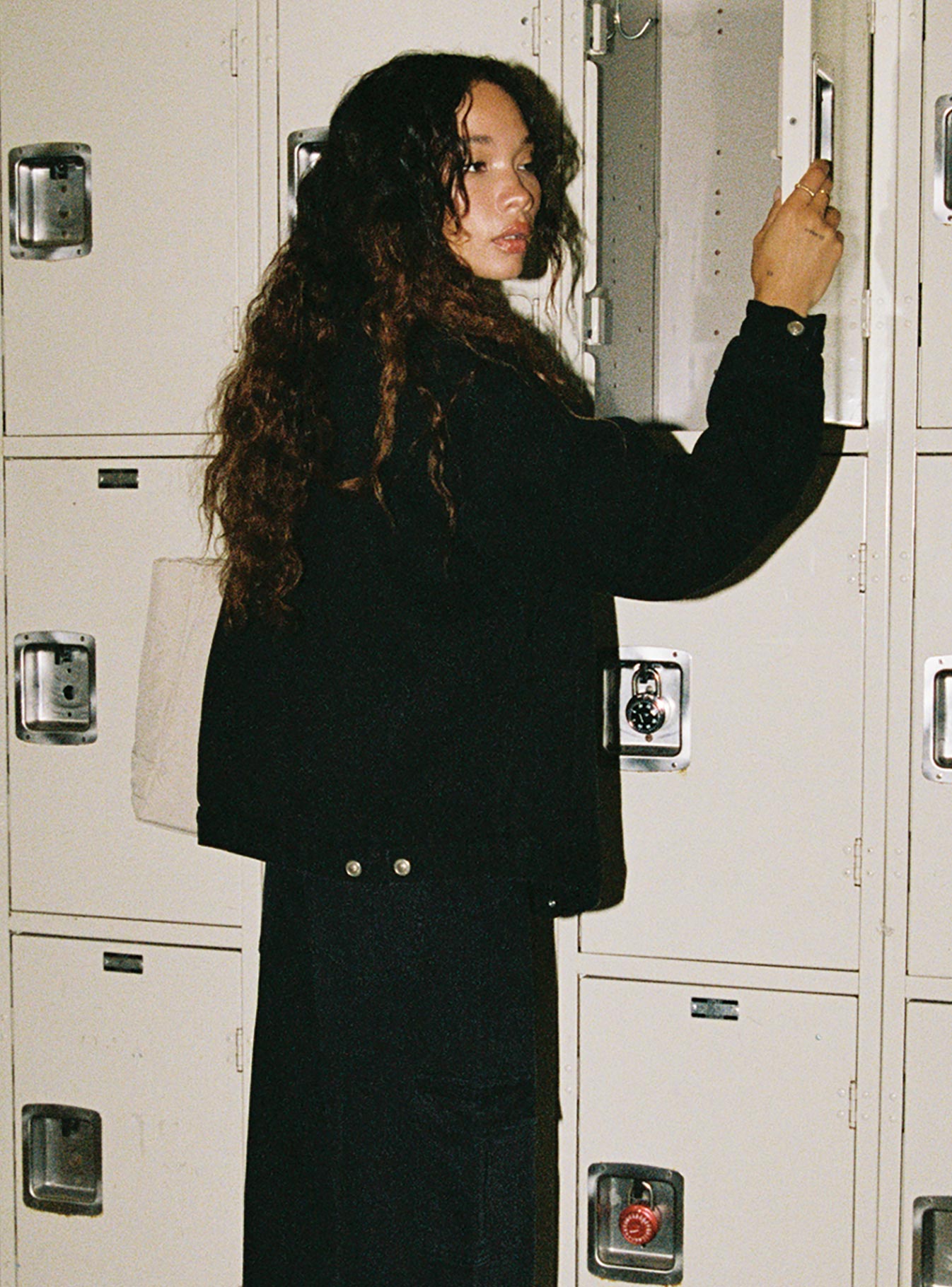 Phoenix Denim Jacket Black、mySite、solidvoid