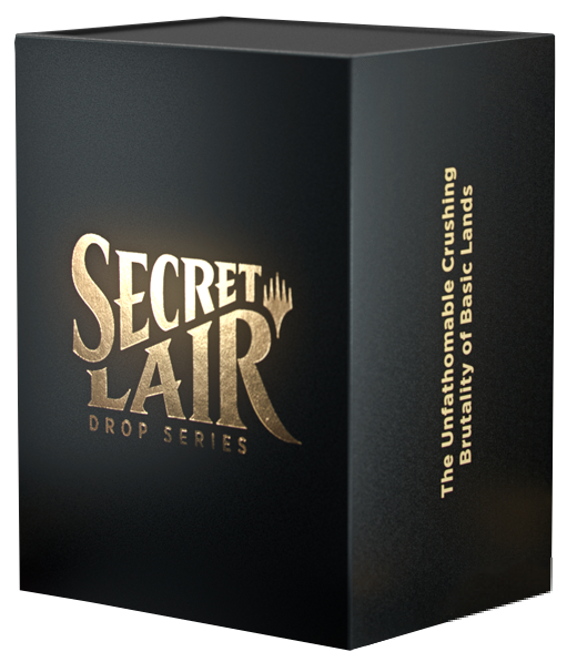 Magic the Gathering: Secret Lair: The Unfathomable Crushing Brutality of Basic Lands、mySite、waistdrama