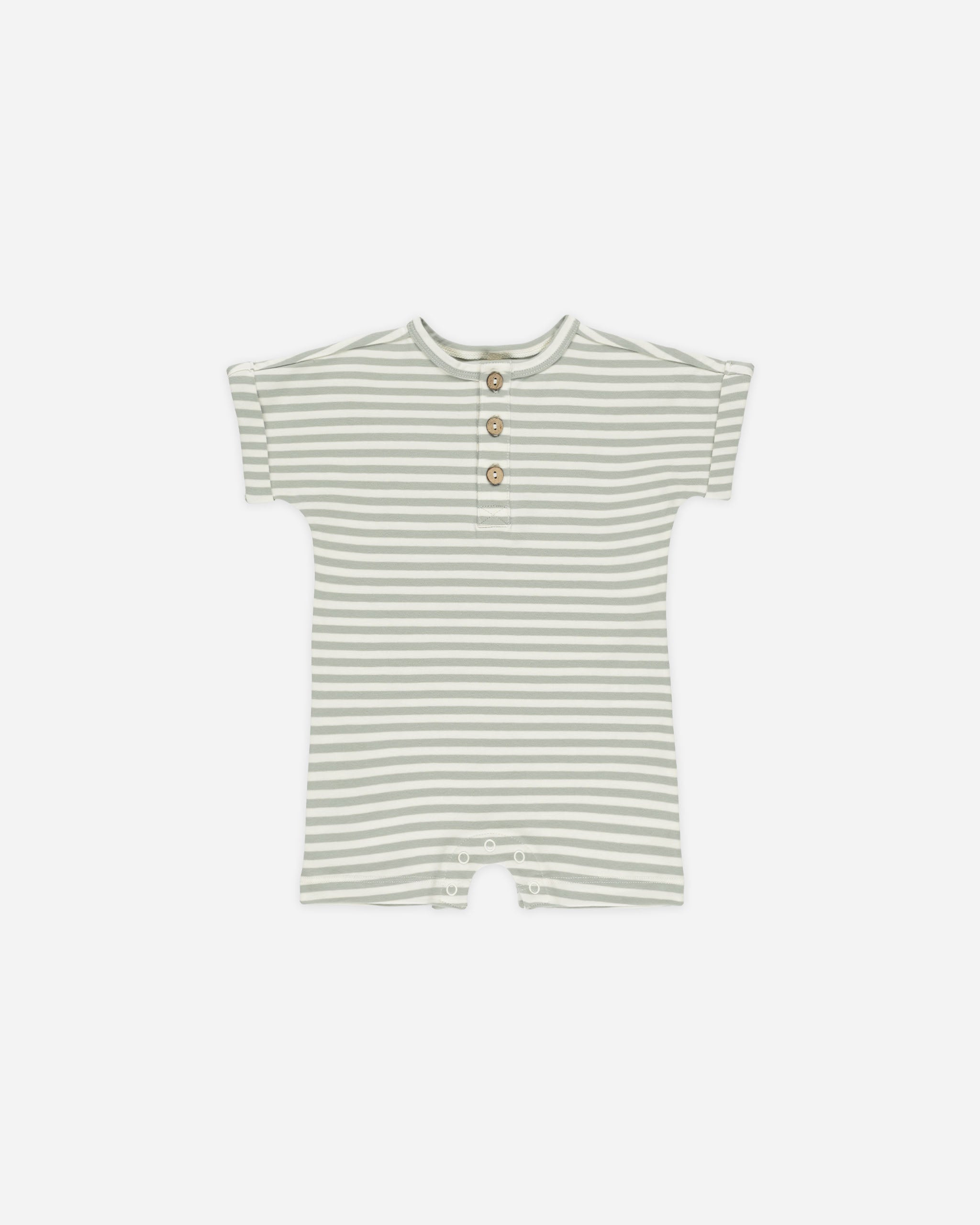  Short Sleeve One-Piece || Sage Stripe、mySite、layawaytickets