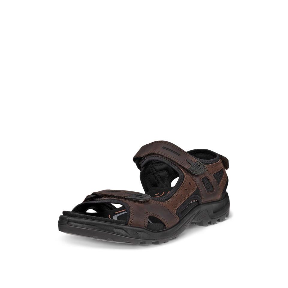  Ecco Men's Yucatan Offroad Nubuck Outdoor Sandal - Mocha、mySite、preschool7hills