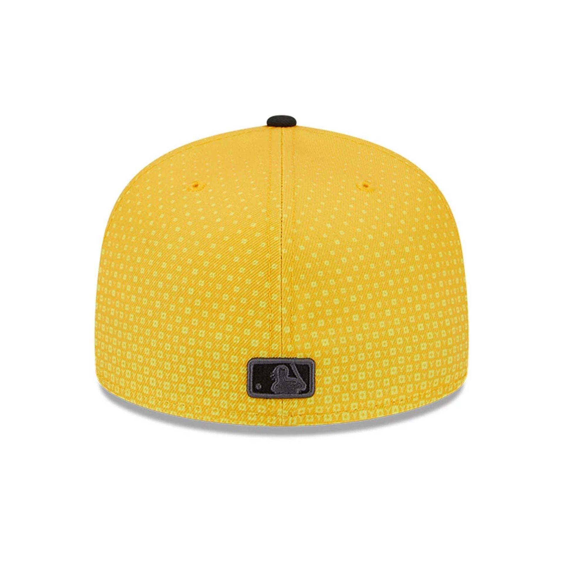 Pittsburgh Pirates MLB City Connect 2025 Yellow 59FIFTY Fitted Cap、mySite、vikingsvslions