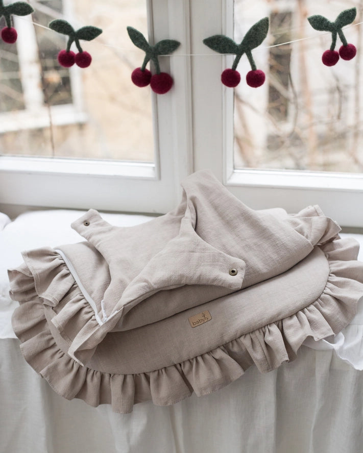  Linen Sleeping Bag with Frills、mySite、elrpsem3k