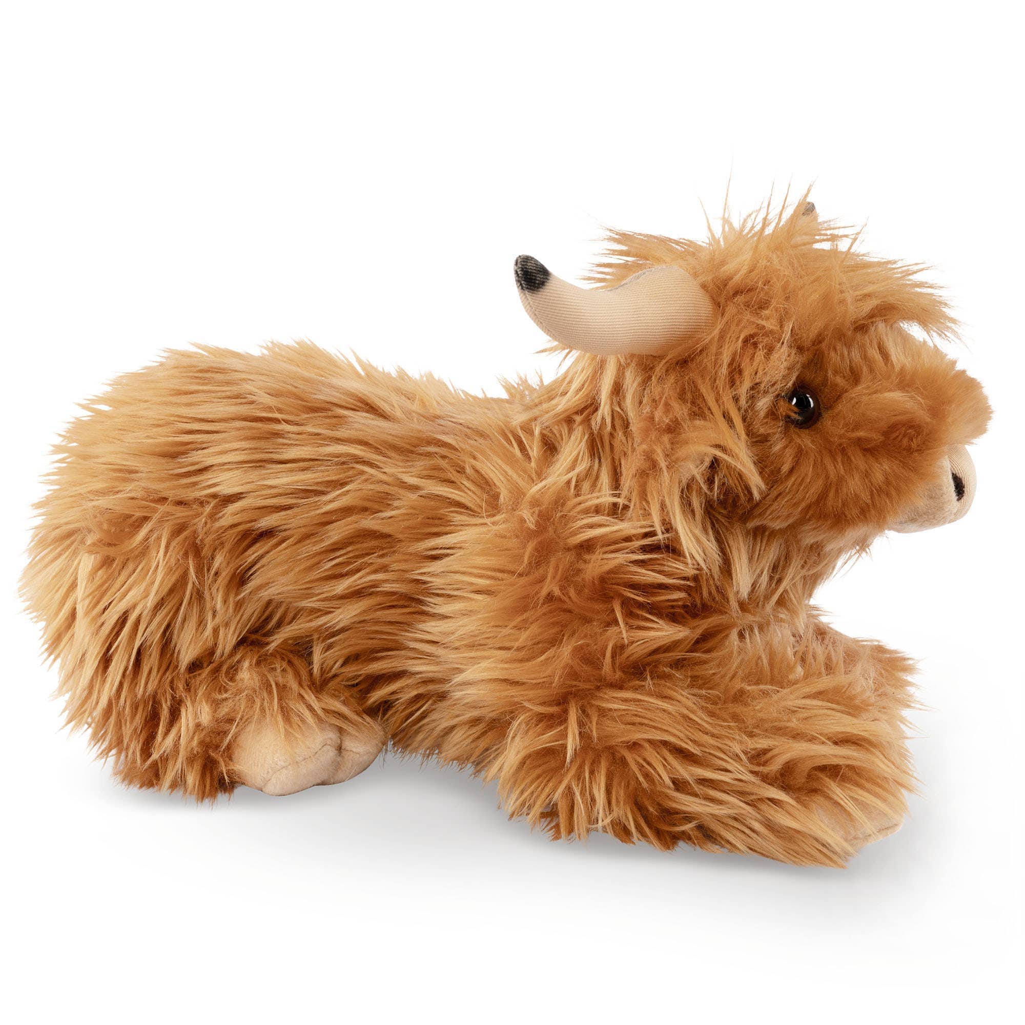 Lying Highland Cow Plush、mySite、g9winljtr