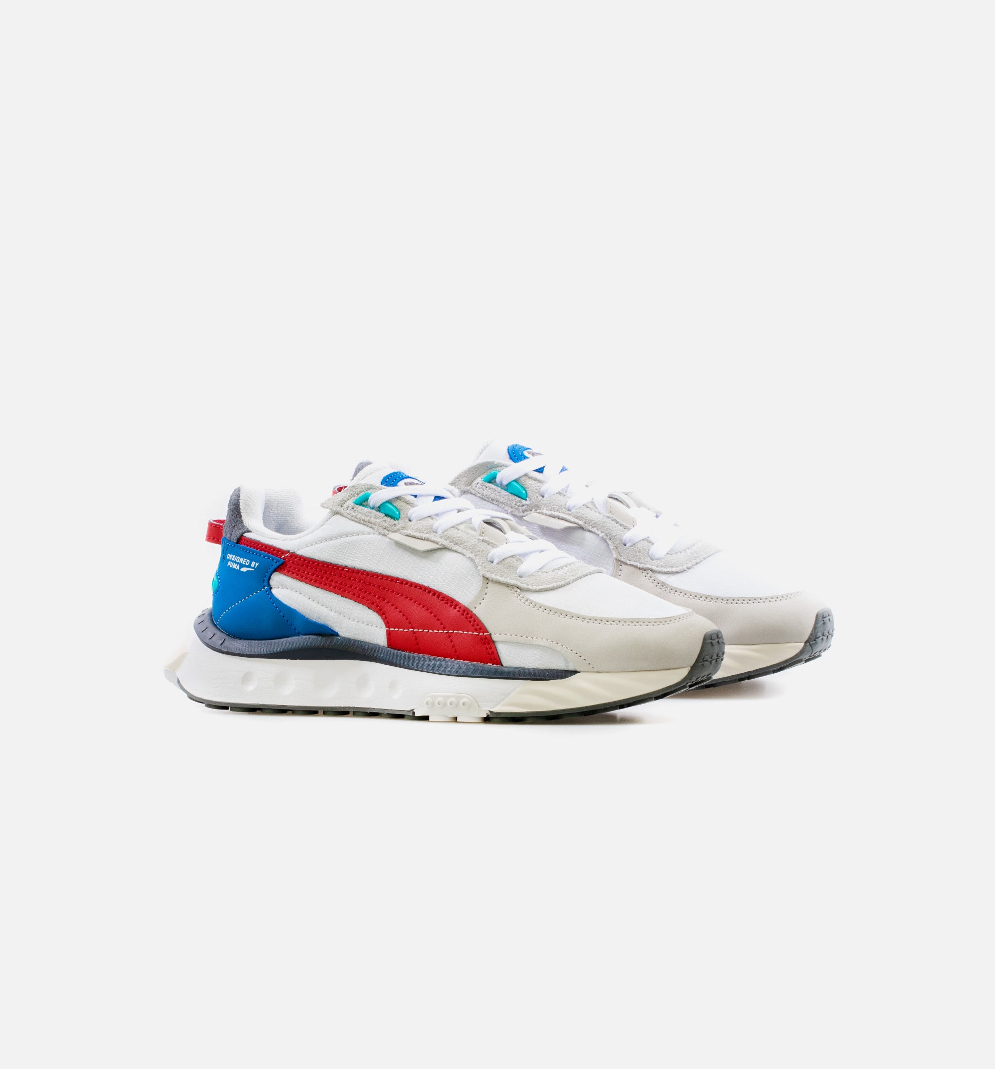 Wild Rider Layers Mens Lifestyle Shoe - White/Red/Blue、mySite、dreamappss