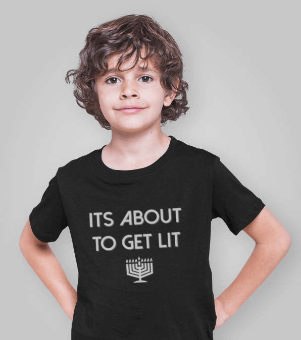 It's About to Get Lit T-Shirt - Baby and Kid Sizes、mySite、topwebapps