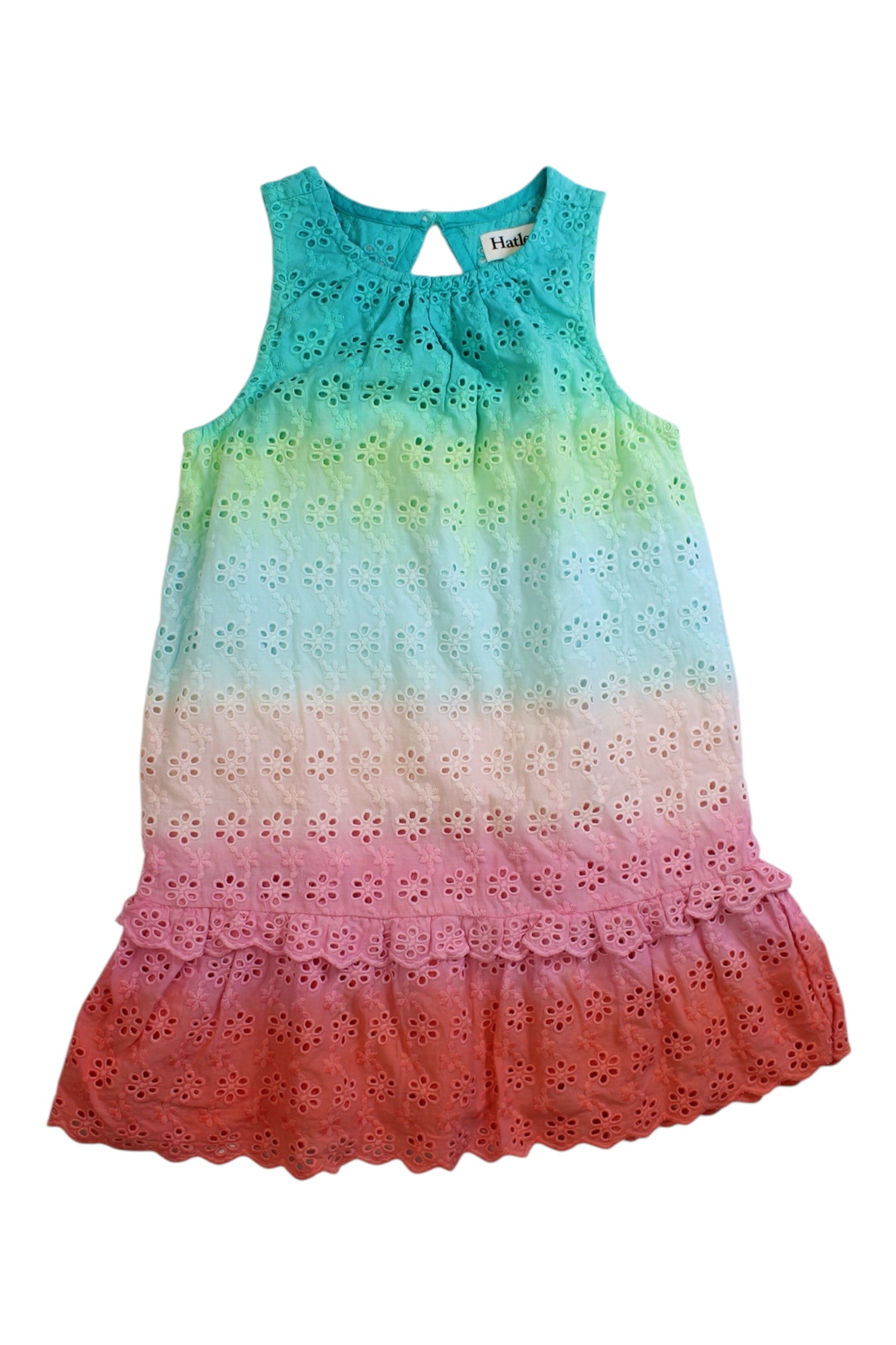 Hatley Sleeveless Ombr茅 Lace Dress 4T、mySite、g9winljtr