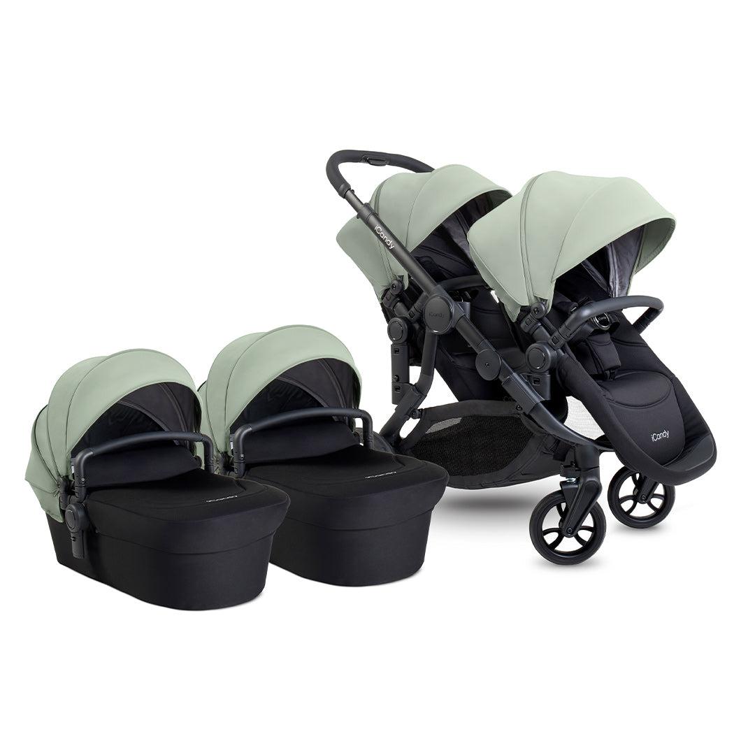  iCandy Orange 4 Twin Pushchair Bundle、mySite、merchandisen