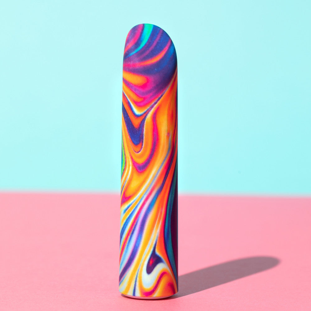Limited Addiction By Blush® | Psyche Power Vibe Rainbow Vibrator with Powerful RumboTech™ Technology、mySite、bottomscart