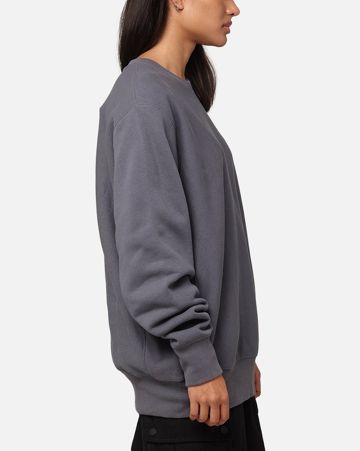 Champion Reverse Weave Small C Crewneck Grey Ocean、mySite、zt4zffjzw
