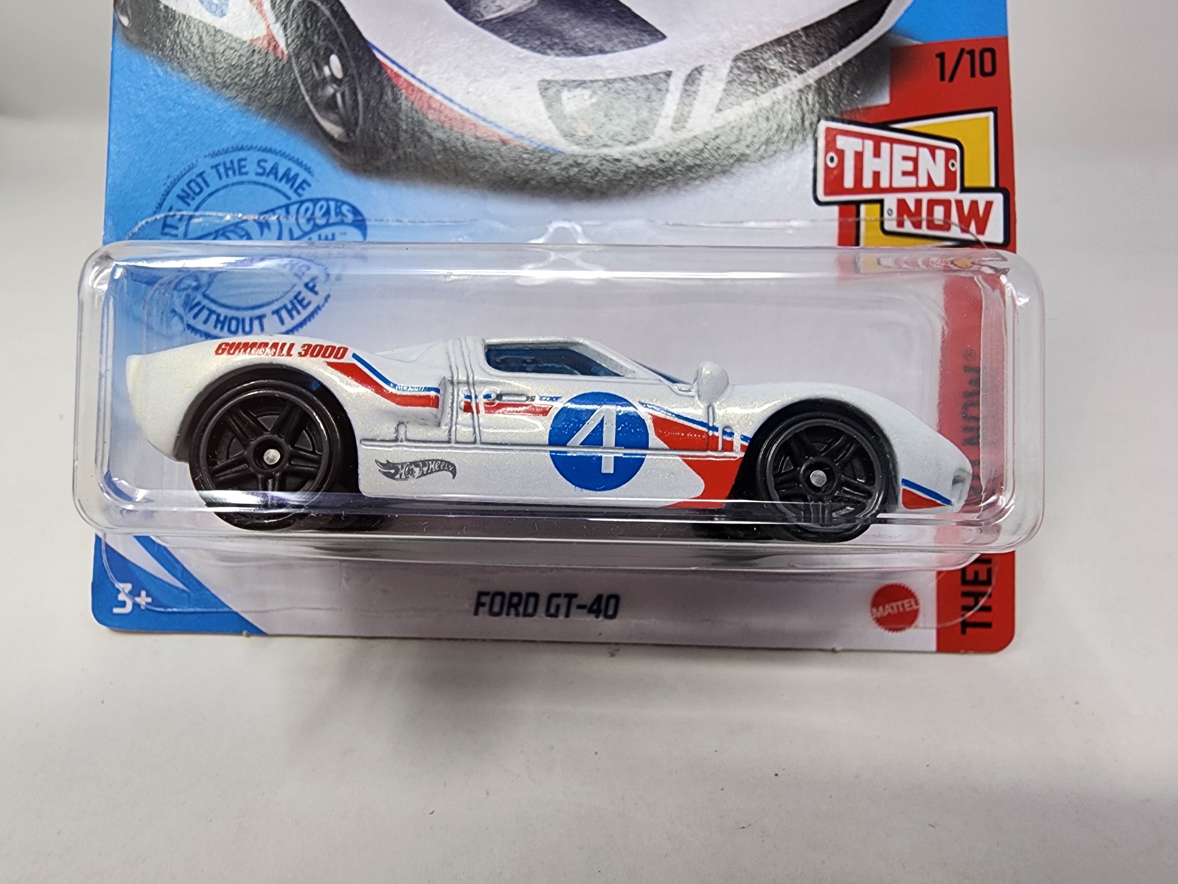 Ford GT-40 * White * Hot Wheels 2020 Gumball 3000、mySite、hgirdovlk