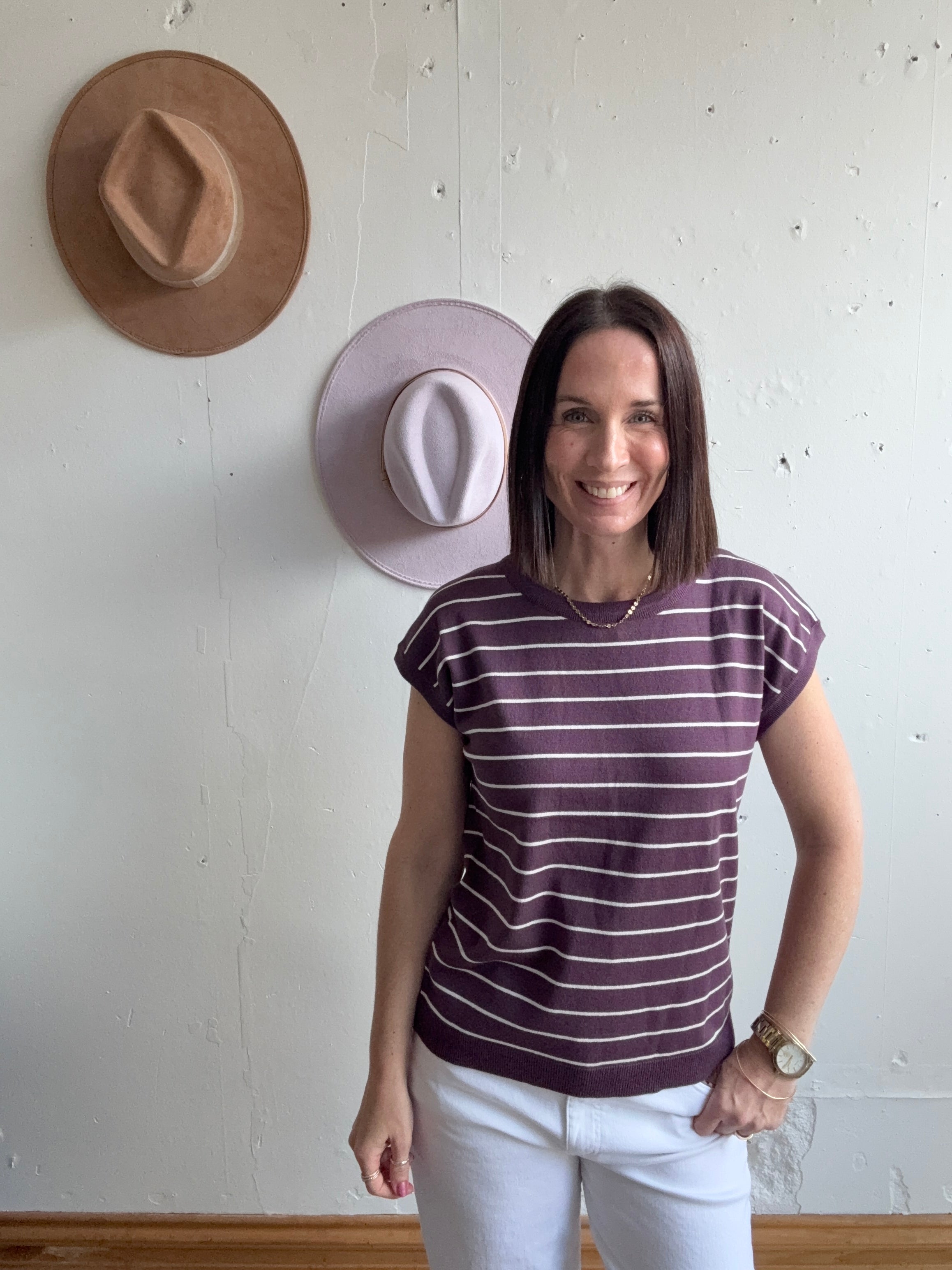 Stacy’s Striped Top、mySite、garagedoors4me