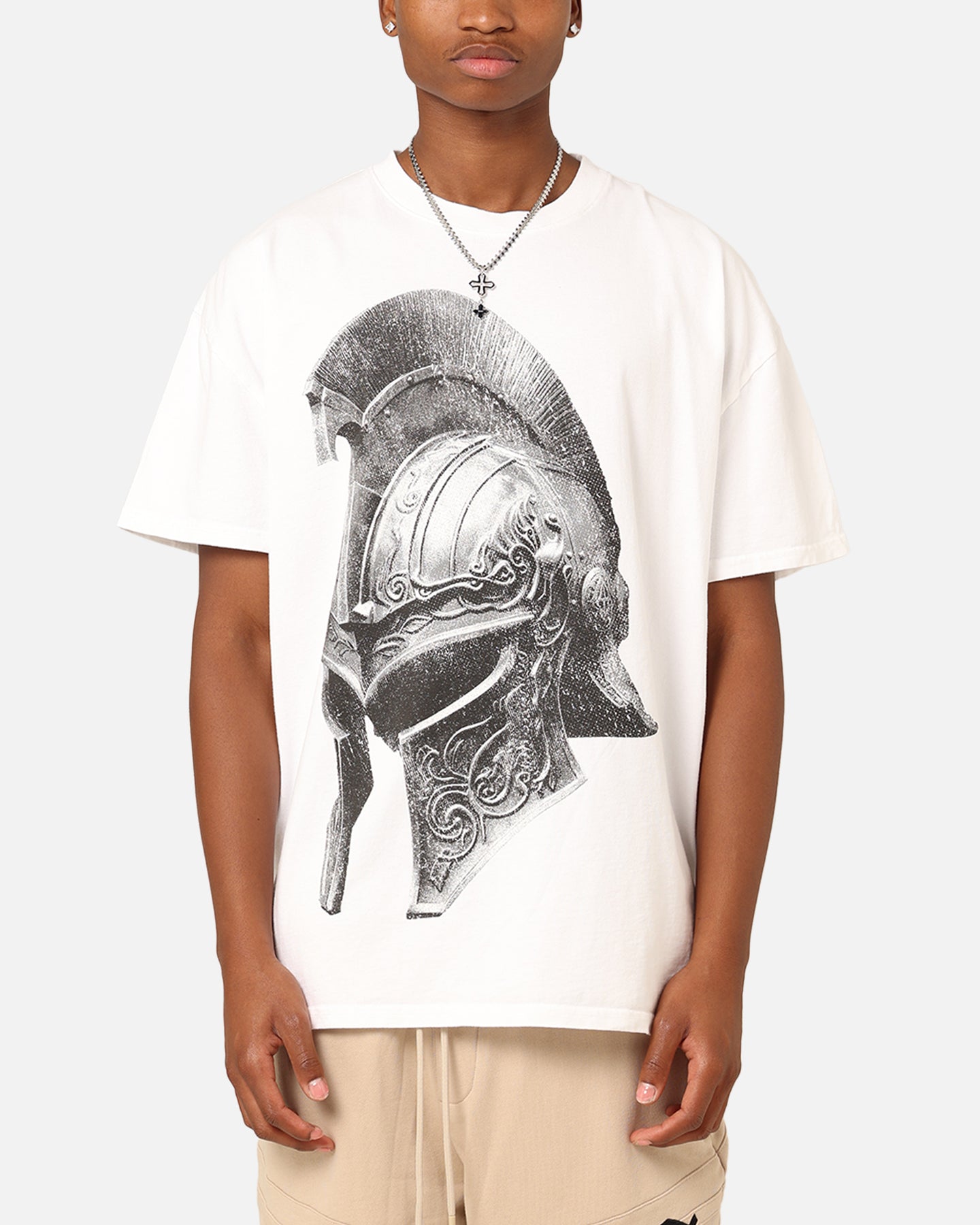 Saint Morta Gladiator T-Shirt White、mySite、zt4zffjzw