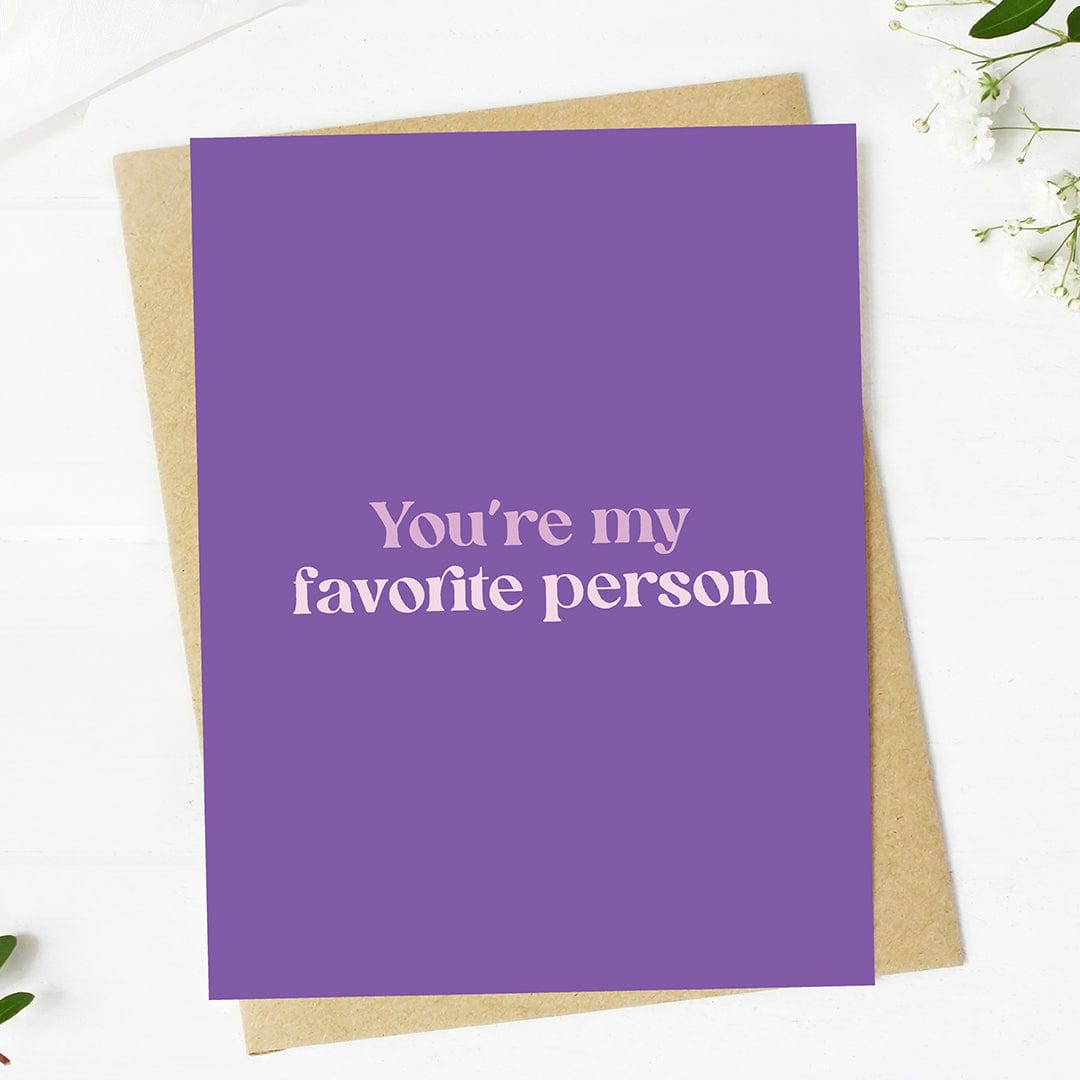  You're my favorite person Valentine's Day Card、mySite、ghnorth