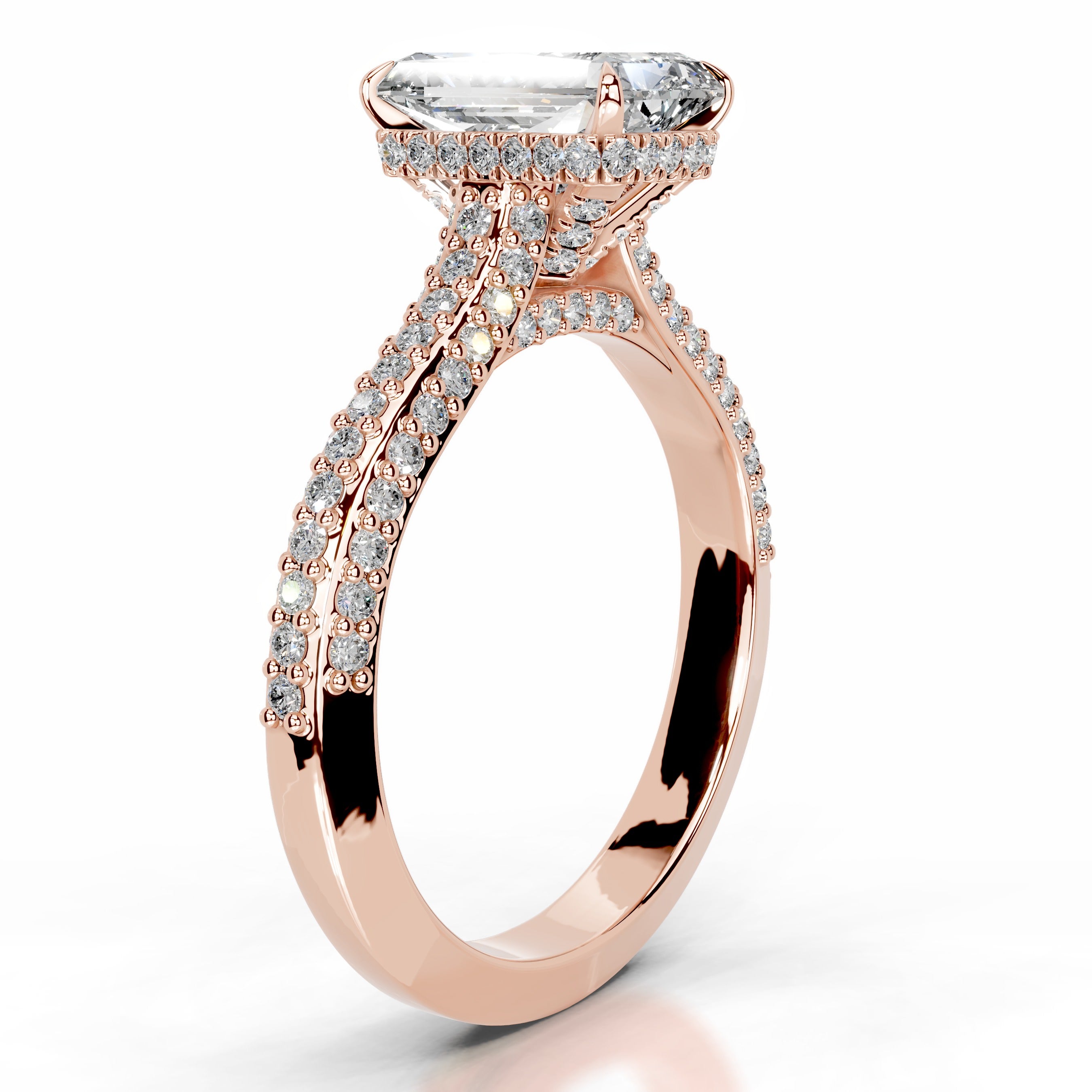 Joana Lab Grown Diamond Ring - 14K Rose Gold、mySite、hinf8tx79