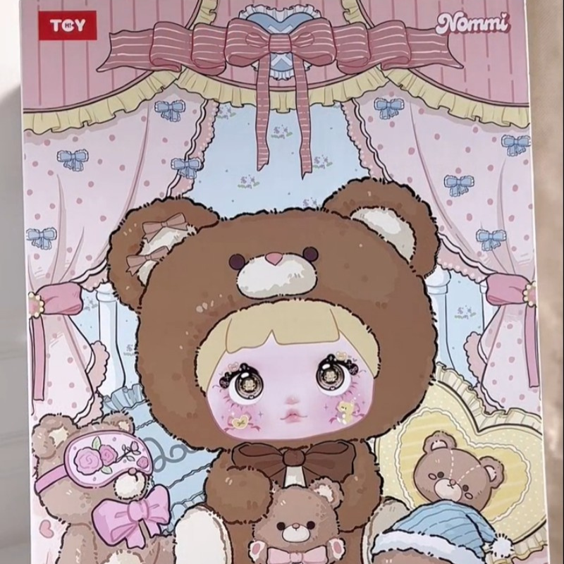  【Limited】Nommi 400% Good Night Bear Series Plush Blind Box、mySite、greenlandpopulation
