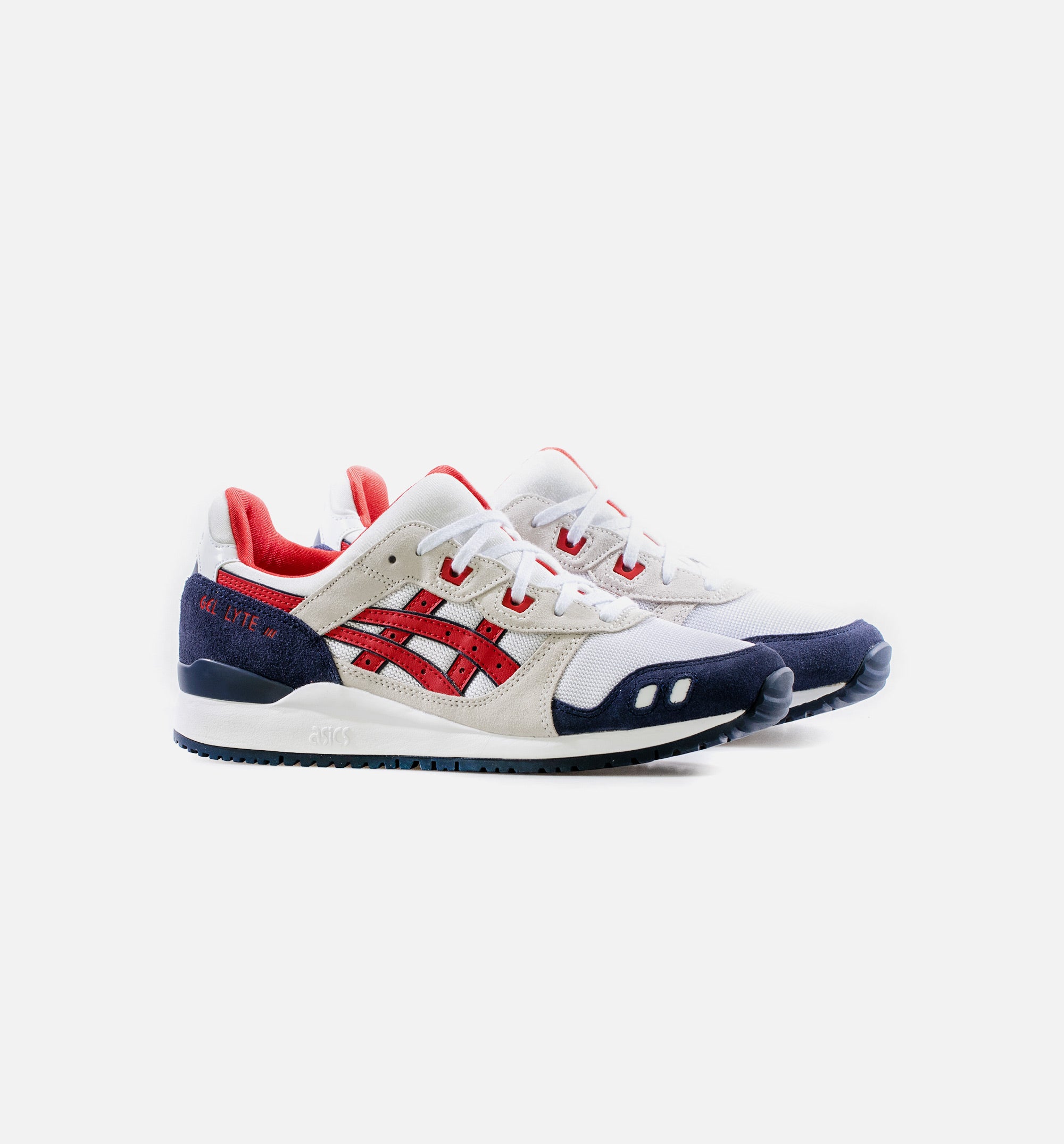 Gel Lyte III Mens Lifestyle Shoe - White/Red、mySite、dreamappss