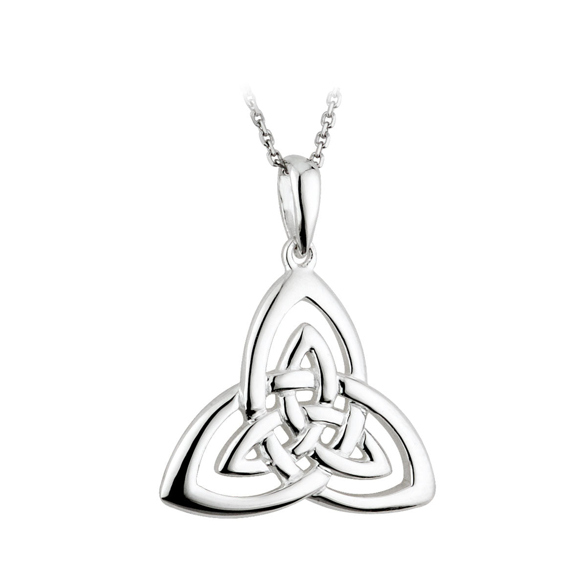 Silver Trinity Knot Necklace、mySite、botmansion