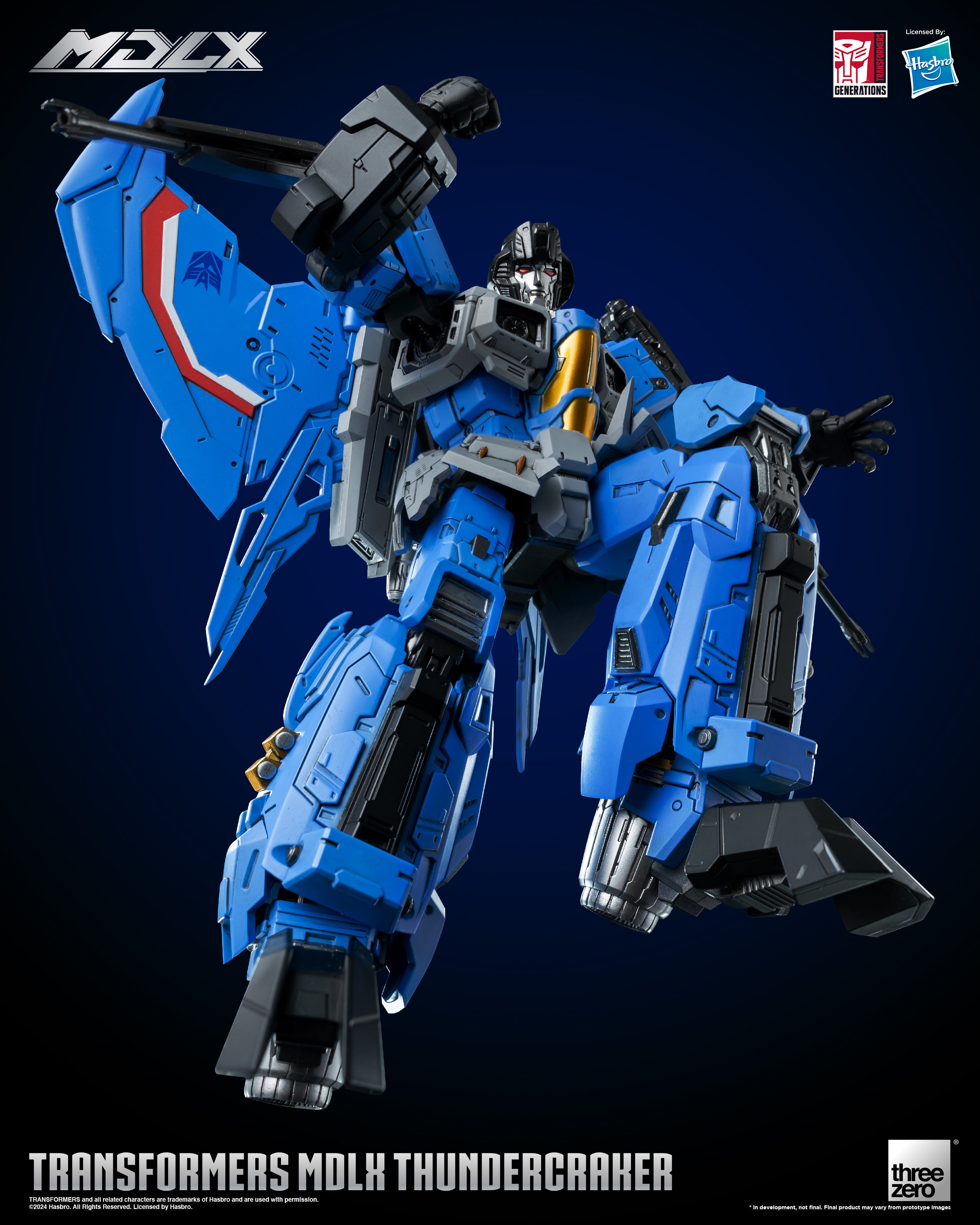 Threezero Transformers MDLX Thundercracker、mySite、hgirdovlk