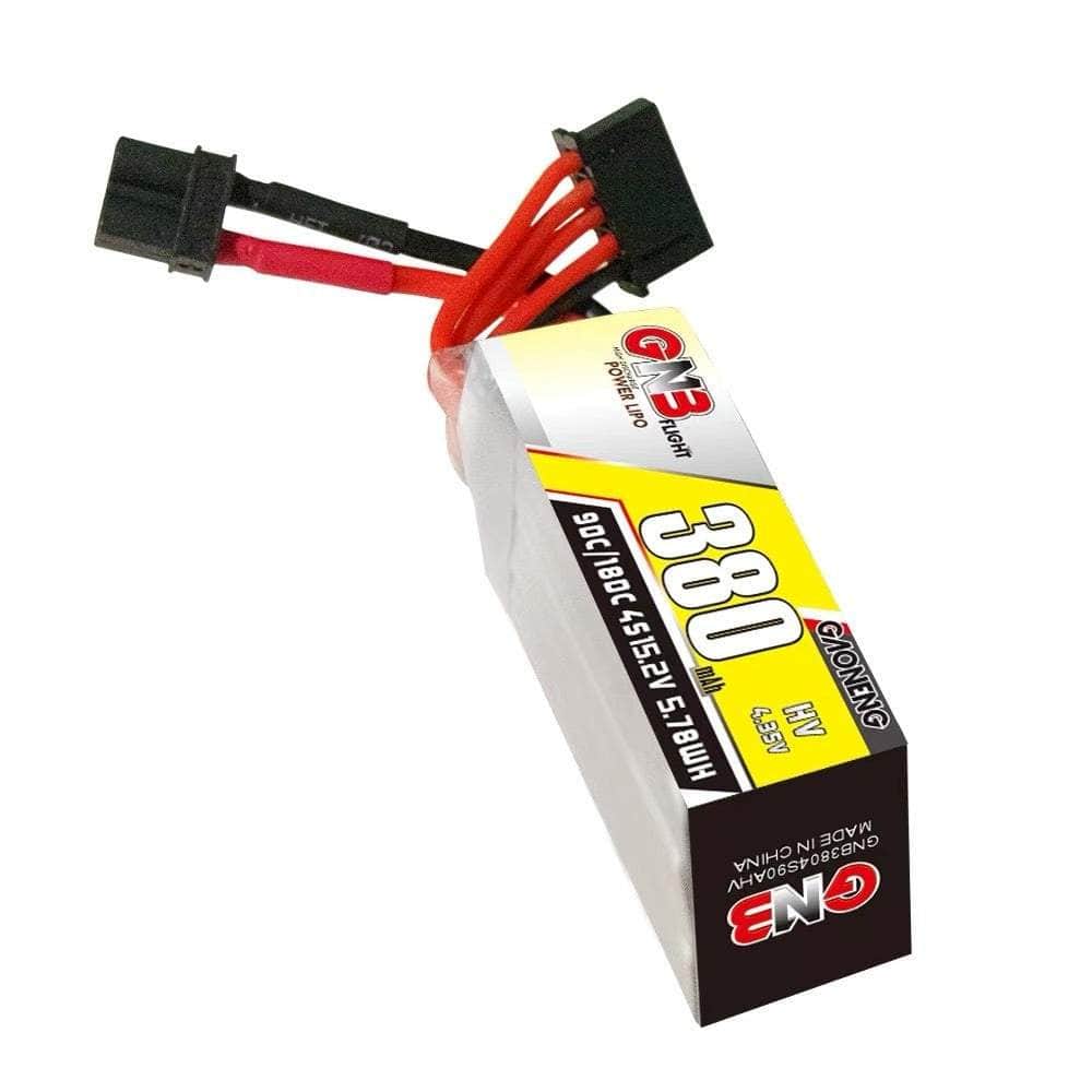  Gaoneng GNB 15.2V 4S 380mAh 90C LiHV Micro Battery - XT30、mySite、merchandisen